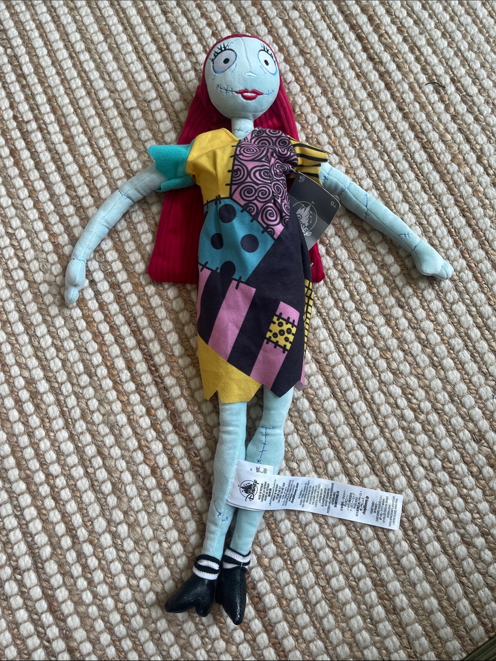Disney Nightmare Before Christmas Large Sally Plush Doll 20” Collectible